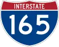 I-165 marker