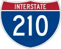 I-210 marker