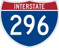 I-296 marker