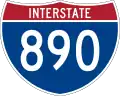 I-890 marker