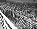 A storage of punched cards, in 1959. All the cards have a storage capacity of about 4GB, which can easily fit on an USB flash drive