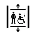 AC 003: Equal access elevator or lift for wheelchairs
