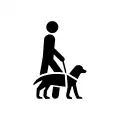 AC 005: Assistance dog allowed