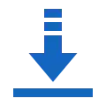An arrow pointing at a flat line