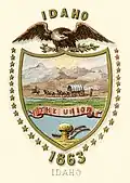 Coat of arms of the Idaho Territory (1863–1866) of Idaho Territory