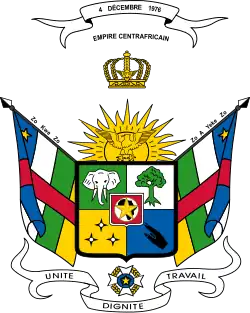 Coat of arms of Central African Empire