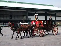 Ambassador on his way to the Imperial Palace, 2005