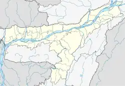 Map of Assam