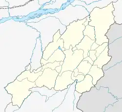 Map of Nagaland