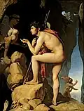 Oedipus and the Sphinx, 1808, Louvre