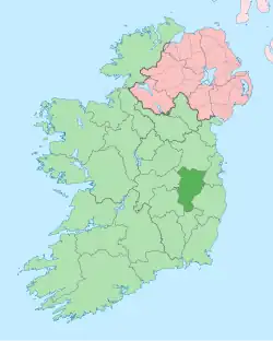 Location in Ireland