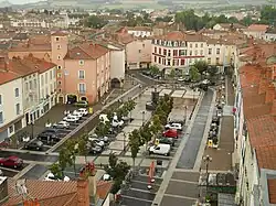 Place de la Republique, Issoire.