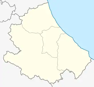 Avezzano is located in Abruzzo