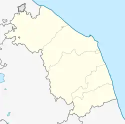 Fano is located in Marche