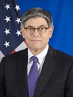 Jack Lew(2012-2013)Born (1955-08-29)August 29, 1955(age 70&nbsp;years, 304&nbsp;days)