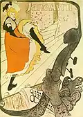 Jane Avril, poster