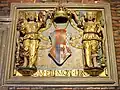 Coat of arms of Jane Seymour at Hampton Court Palace