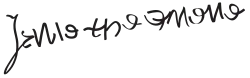 Jane Seymour's signature