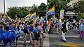 2018 Jerusalem gay pride parade.