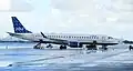A JetBlue Airways E190.
