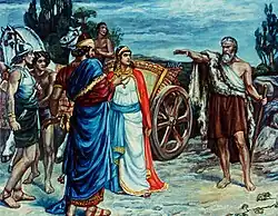 Elijah comes to punish Ahab