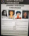 Joanne Chesimard aka Assata Shakur 3rd wanted poster 2 may 2013 40th annivesary of murder of NJSP Officer Werner Foerster