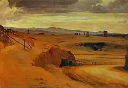 Römische Campagna by  Johann Wilhelm Schirmer, 1840