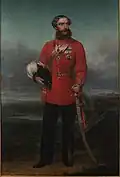 Nova Scotian Sir John Eardley Inglis by William Gush - Indian Mutiny