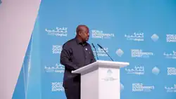 John Dramani Mahama at the World Government Summit 2026
