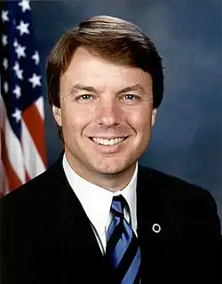 Former SenatorJohn Edwardsof North Carolina(campaign)(Withdrew on January 30, 2008)