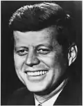 Senator John F. Kennedy of Massachusetts