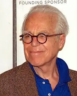 Guare at the 2009 premiere of PoliWood
