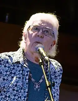 Mayall performing in 2017