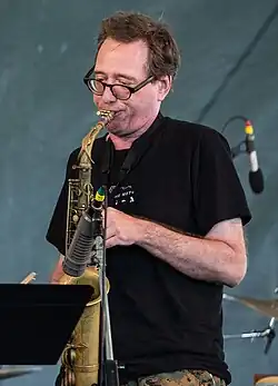 Zorn performing in 2014