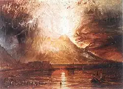 The Eruption of Vesuvius, 1817