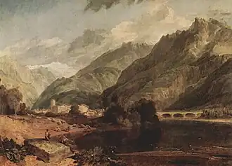 Bonneville, Haute-Savoie by J. M. W. Turner