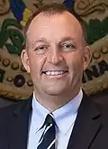 Photographic portrait of Josh Green