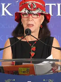 Viorst at a National Book Festival reading, August 2014