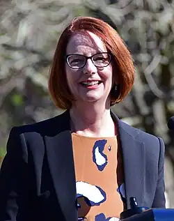 Julia Gillard(2010–2013) (1961-09-29) 29 September 1961 (age&nbsp;64)