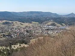 Jungingen with Hohenzollern Castle