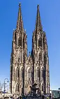 The cathedral, seen from the west.