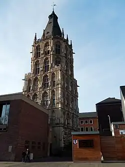 Tower  of the town hall in Köln
