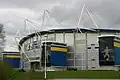 Outside view of Hull City's KC Stadium