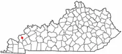 Location of Salem, Kentucky