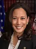 Senator and 2020 presidential candidateKamala Harrisfrom California(2017–present)