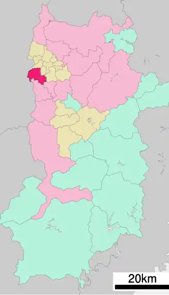 Kashiba in Nara Prefecture