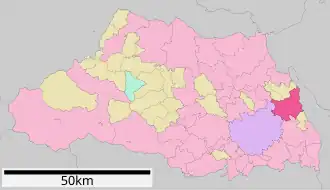 Kasukabe in Saitama Prefecture