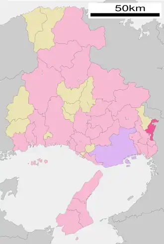Kawanishi in Hyōgo Prefecture