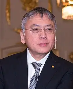 Ishiguro in Stockholm in December 2017