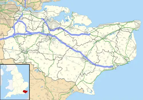 Aylesford is located in Kent